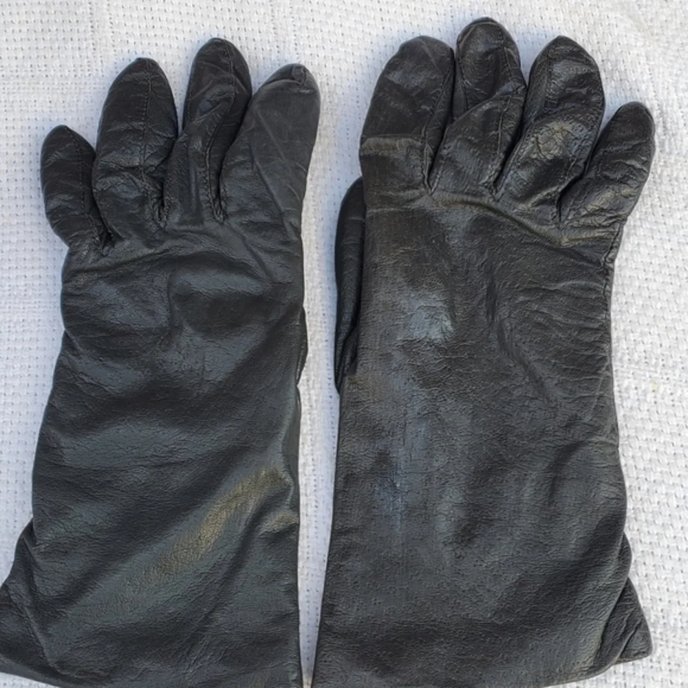 Vintage Fownes‎ cashmere lined gloves 7.5